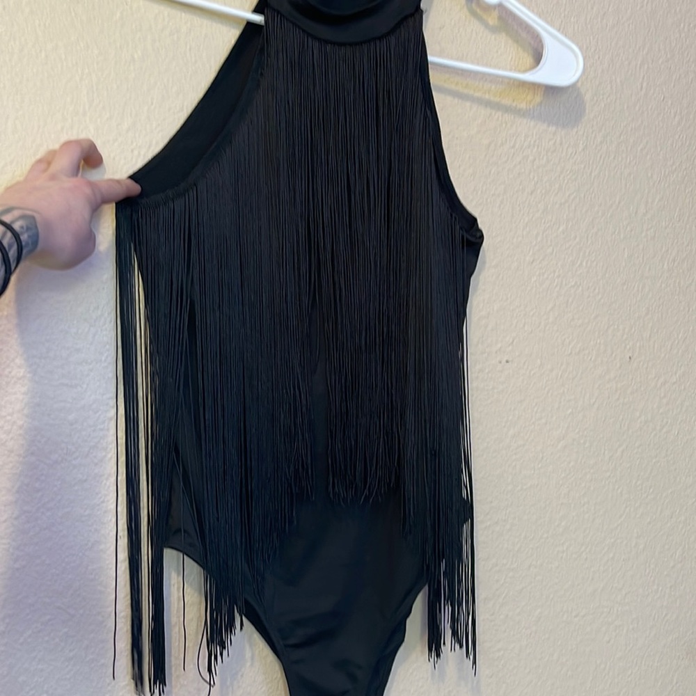 Western Nashville Style Tassel bodysuit